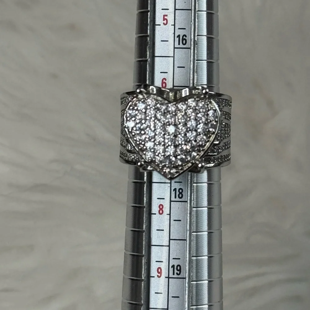 Silver Heart Ring
